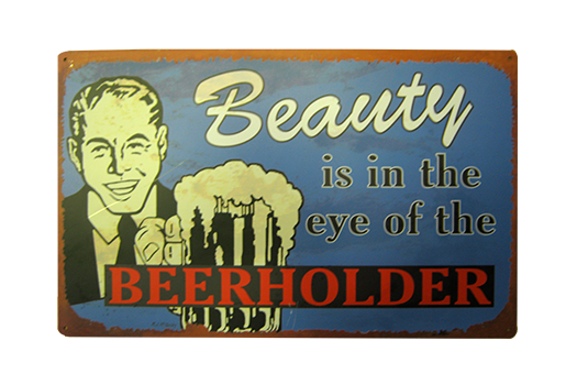 sign beauty beer event decor rental NOVA large