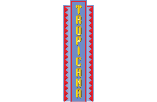 Tropicana Casino Art Deco Sign