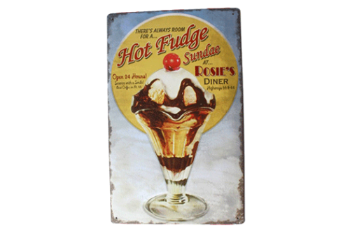 Vintage, Diner, "Rosie's Diner" Sign