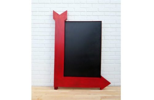 Red Arrow Chalk Board