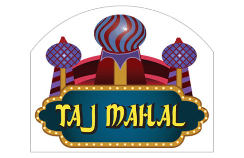 Taj Mahal Sign
