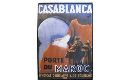 Travel Poster, Casablanca