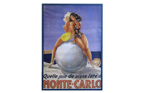 Travel Poster, Monte Carlo