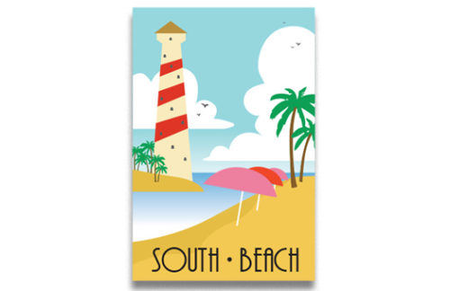 Travel Poster, South Beach