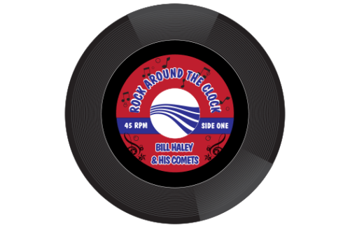 45 Record Bill Haley 4ft