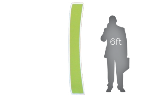 Giant Letter I, green