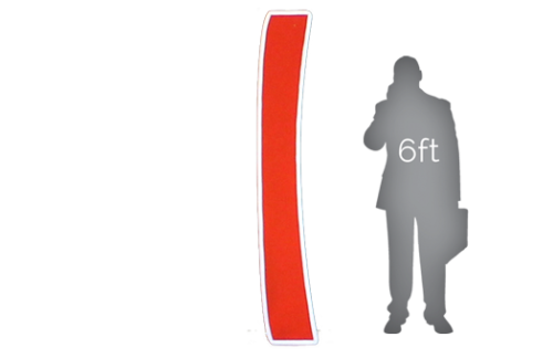 Giant Letter I, red