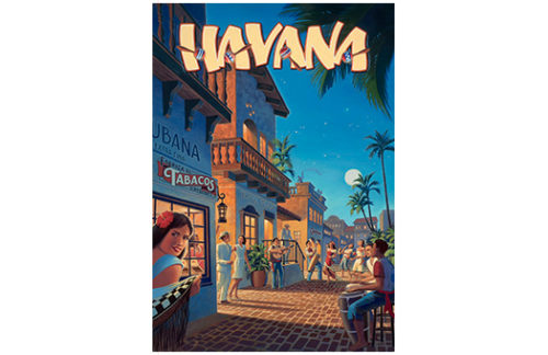 Havana Travel Sign