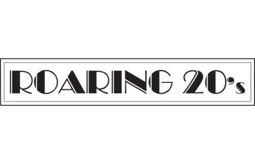 Roaring 20's Sign | Ampa Events