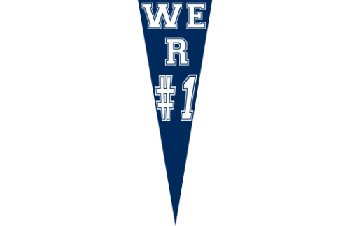 Sign: Pennant, We R #1