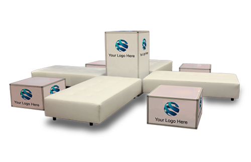 Pod Seating w/ Custom Print