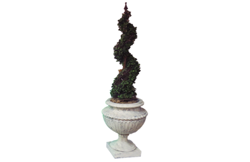 spiral topiary granite urn IMG 0244 large