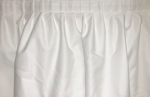 stage dancefloor Stage Skirt White 2ft 05967 Large