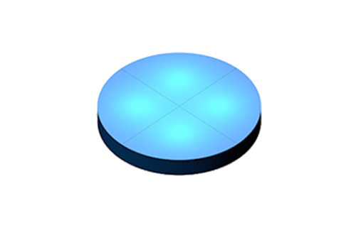 Stage Deck, 8ft Round Lit Deck
