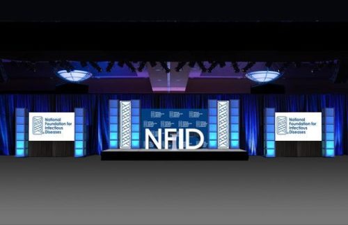 Branded Backdrop Stage Set