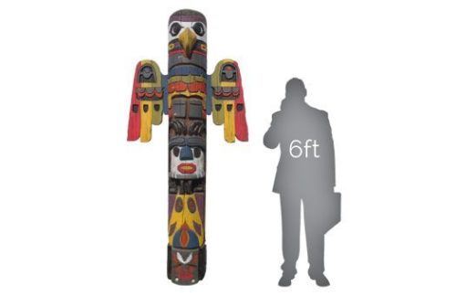 Falcon Totem Pole