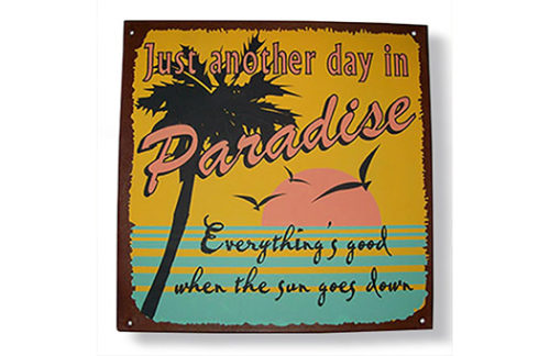 "Just another day..." Beach Sign