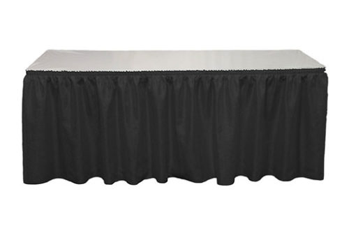 Black Banjo Table Skirt