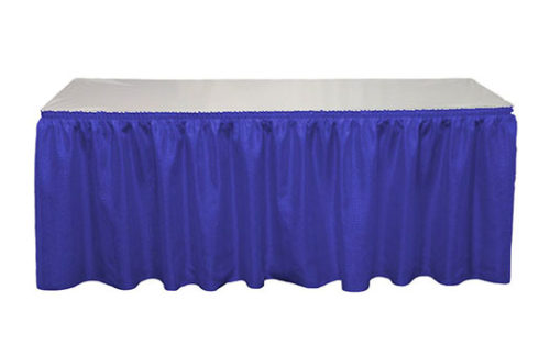 Blue Banjo Table Skirt