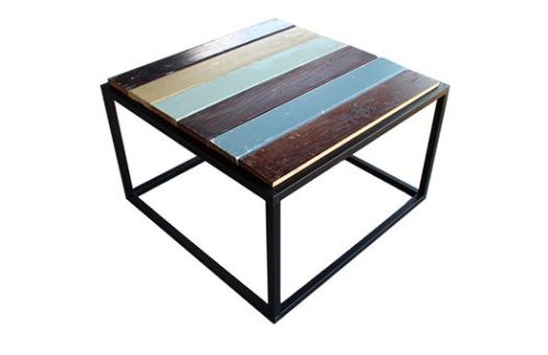 Besto Coffee Table with Reclaimed Wood Top