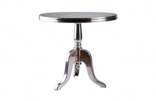table round aluminum fourhands Large