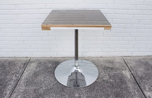 Reclaimed Wood Cafe Table