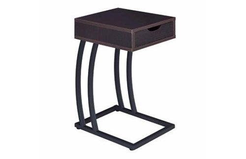 Accent Charging End Table, Cappuccino