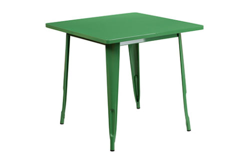 Metro Table, Green