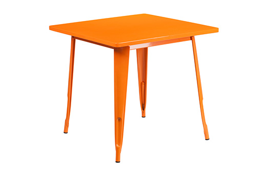 tables metro orange indoor outdoor large
