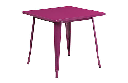 tables metro purple indoor outdoor large