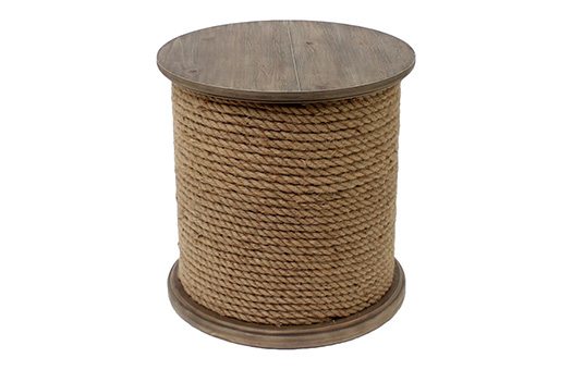 tables rope accent spool Large