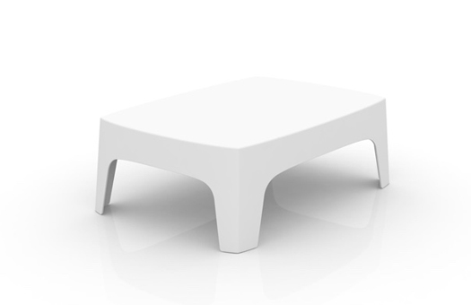 tables solid white coffee Large