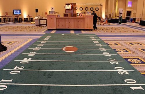 Football Field Rug