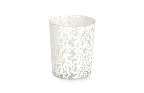 Lace Print Votive