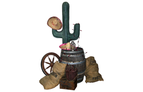 Western Cactus Vignette