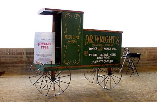 western medicine man cart large