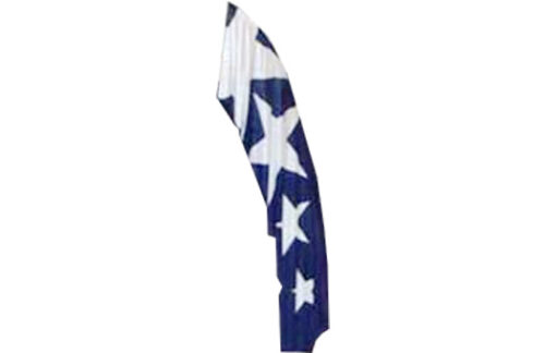 Flutter Flag, Blue with White Stars (ripstop)