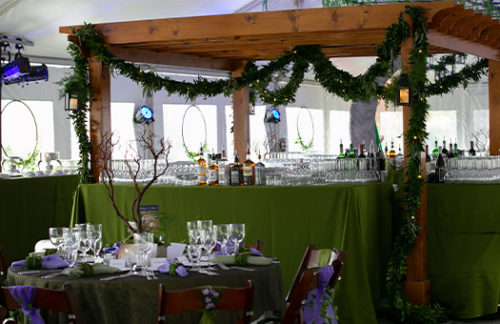 Trellis Wedding Service Set Richmond DC Virginia Maryland