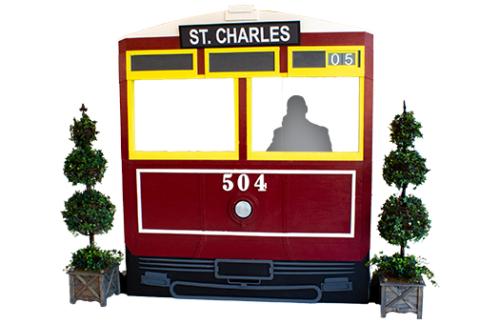 St Charles Street Trolley Car Photo Op