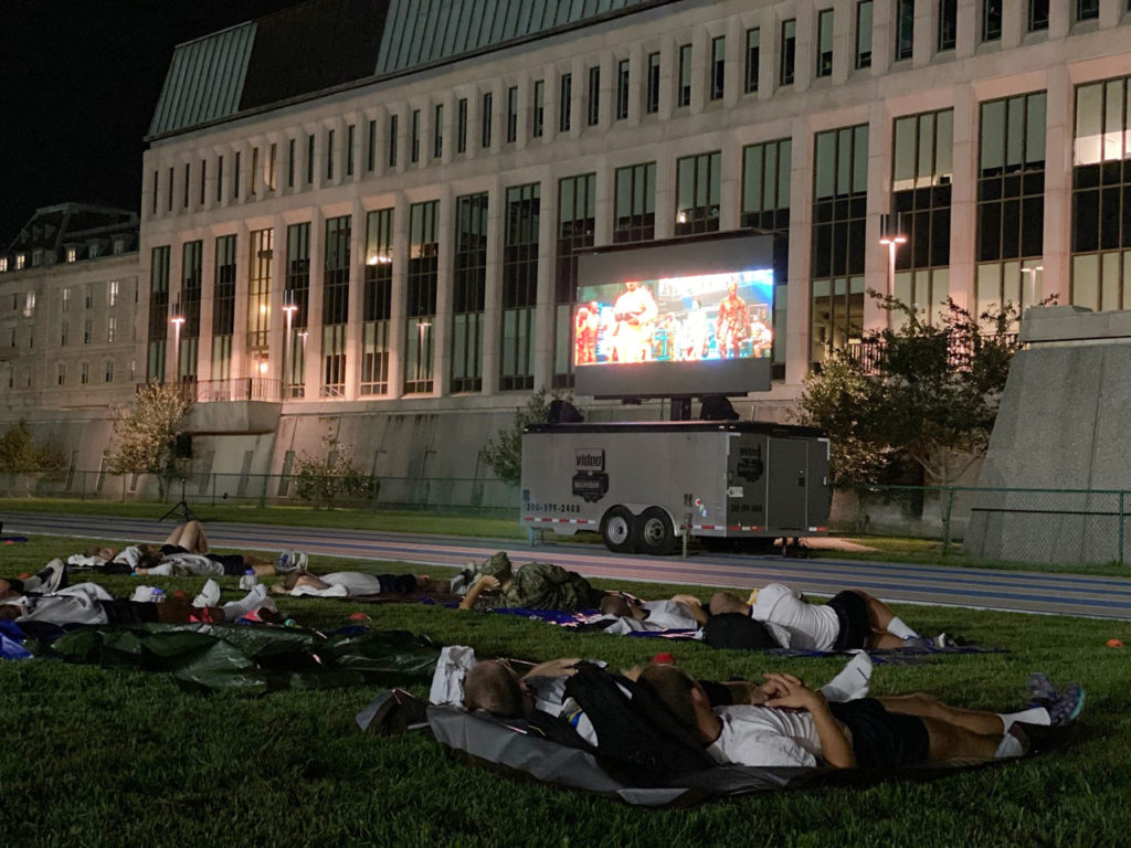 outdoor movie night LED trailer IMG 2351 annapolis md 1