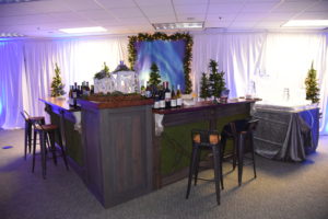 winter wedding decor