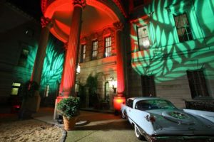 lighting entranceway gobo plam 2594