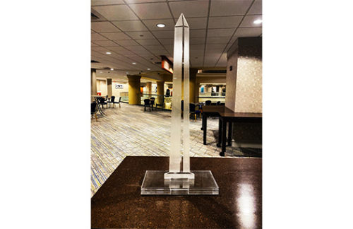Acrylic Washington Monument DC Centerpiece
