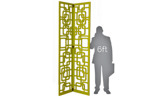 Rounded Square Bifold Screen