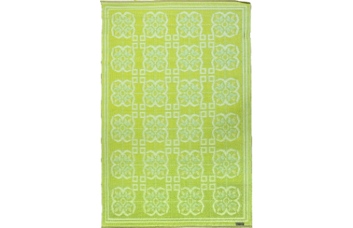 Clover Mat, Lime Green 4x6