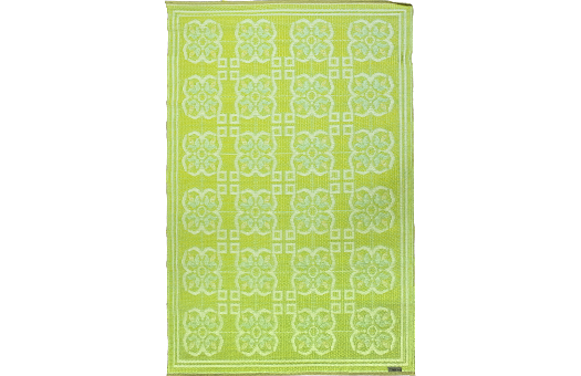 rugs clover lime green large