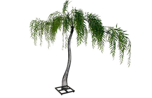 Willow Tree w/ Black Trunk, Various Floral Options