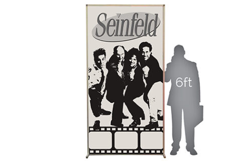 Lit Silhouette Wall, Seinfeld TV