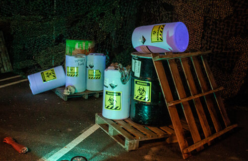 Bio Hazard Plastic Drum