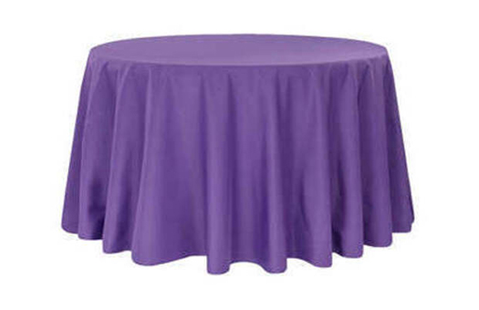linens 120in Round Purple large